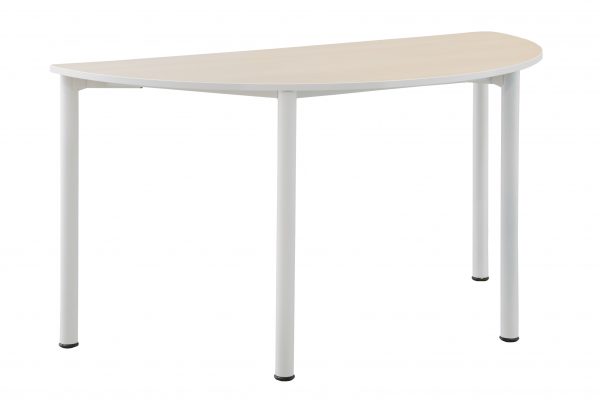 Rondo 4-poots tafel trapezium 120x60x60cm