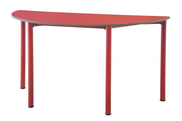 Rondo 4-poots tafel halfrond 120cm