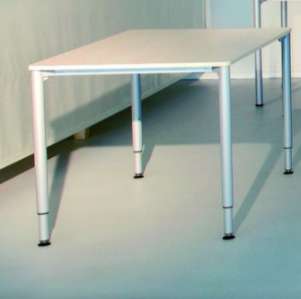 Luma 4-poots tafel hoogte-instelbaar 62-82cm